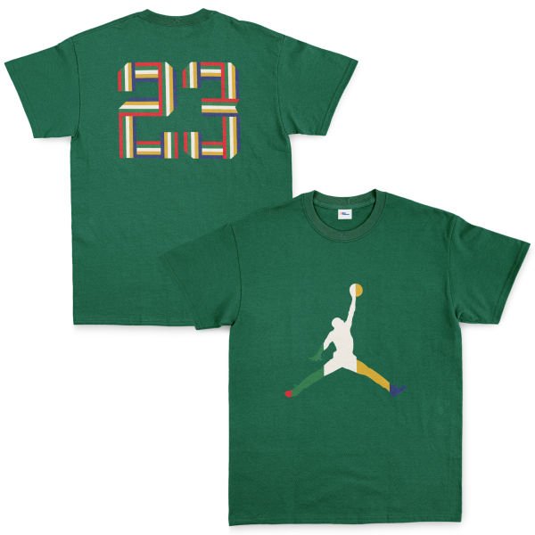 Air Jordan 23 PRISM Tişört M - Nefti Yeşili