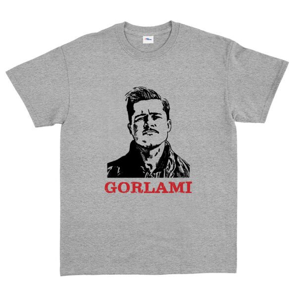 Gorlami | Brad Pitt Tişört S - Gri
