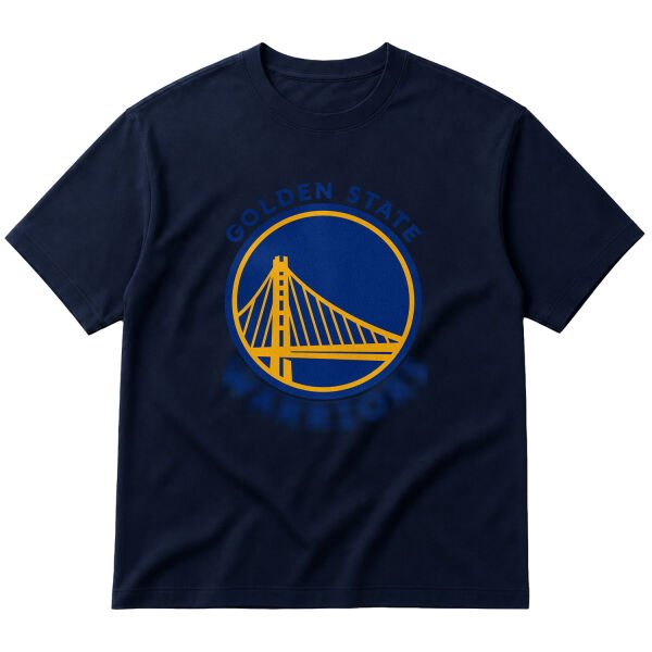 Golden State Oversize Tişört M - İndigo Mavisi