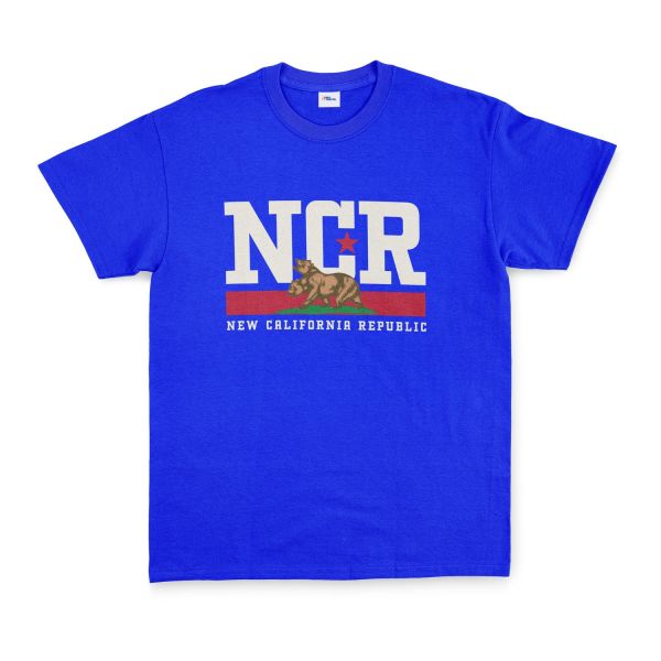 NCR | Fallout Premium Tişört L - Mavi
