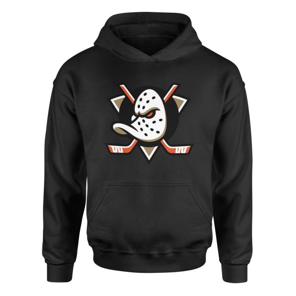 Anaheim Ducks Shield Hoodie XL - Siyah