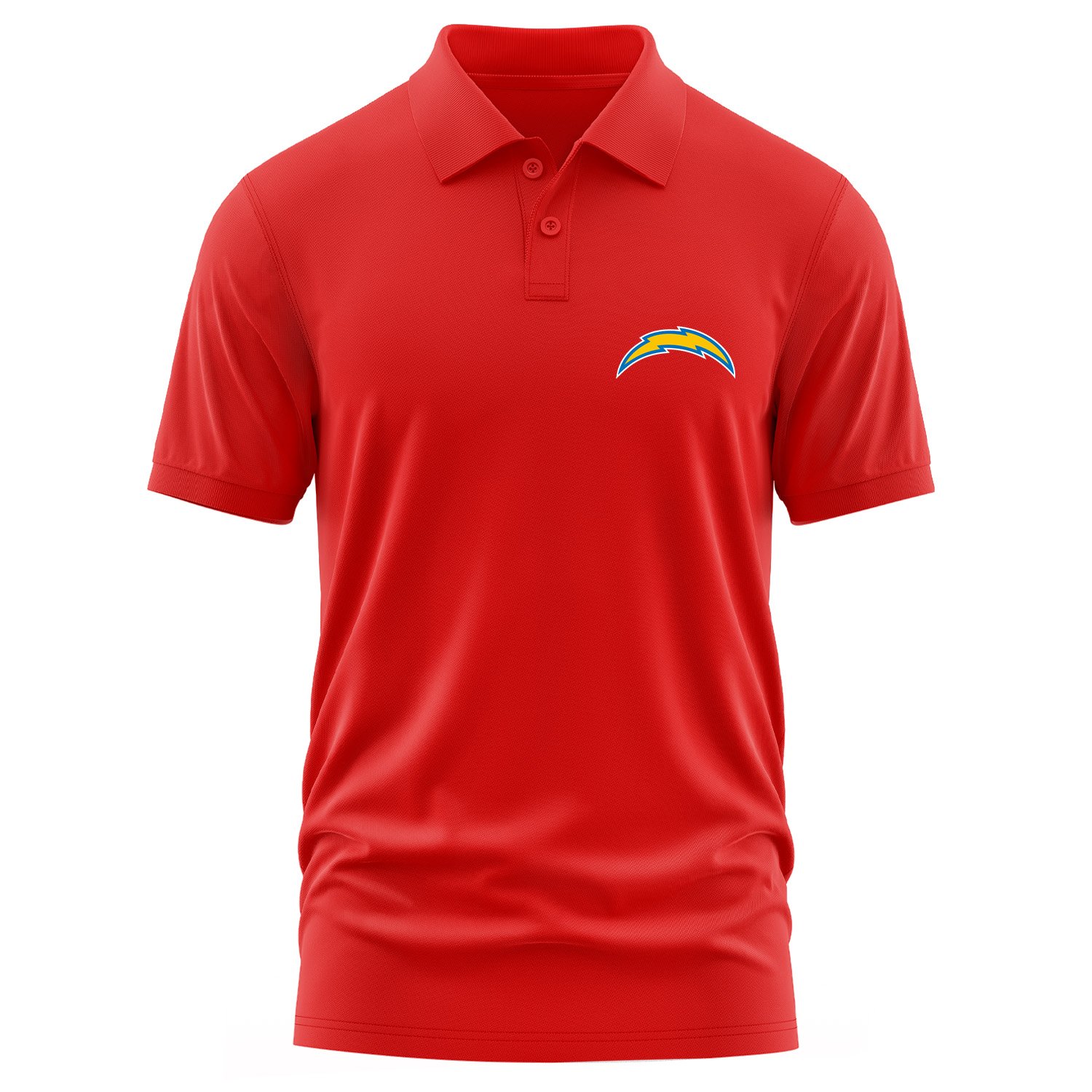 Los Angeles Chargers Polo Tişört L - Kırmızı