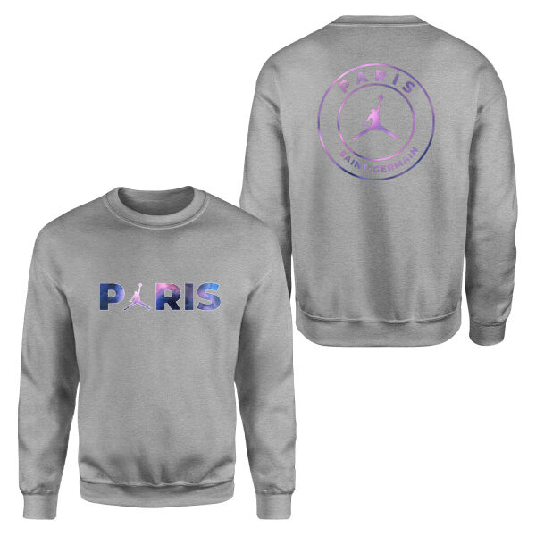 Air Jordan x Paris Saint Germain Space ED Sweatshirt S - Gri