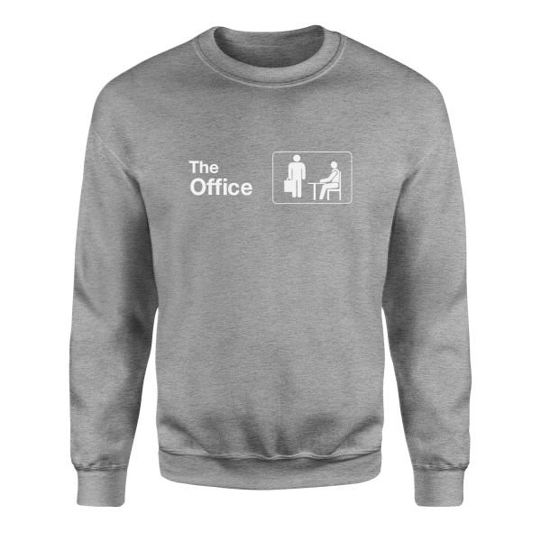 The Office Sweatshirt L - Gri