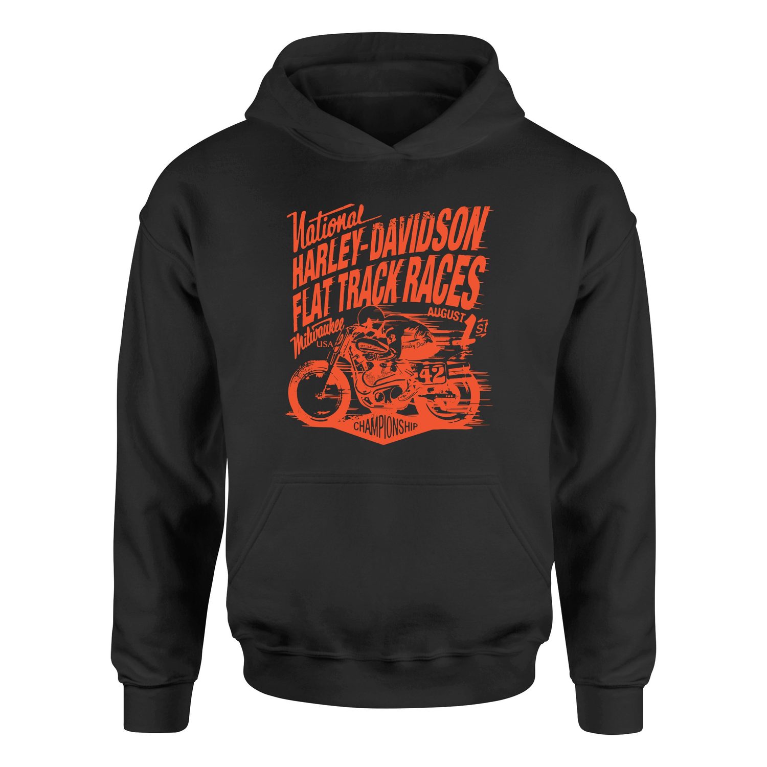 Harley-Davidson XIII Hoodie S - Siyah