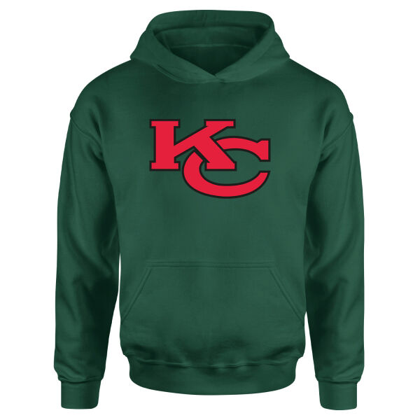 Chiefs, KC Hoodie M - Nefti Yeşili