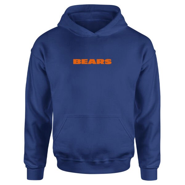 CHI BEARS Iconic Hoodie XL - İndigo Mavisi