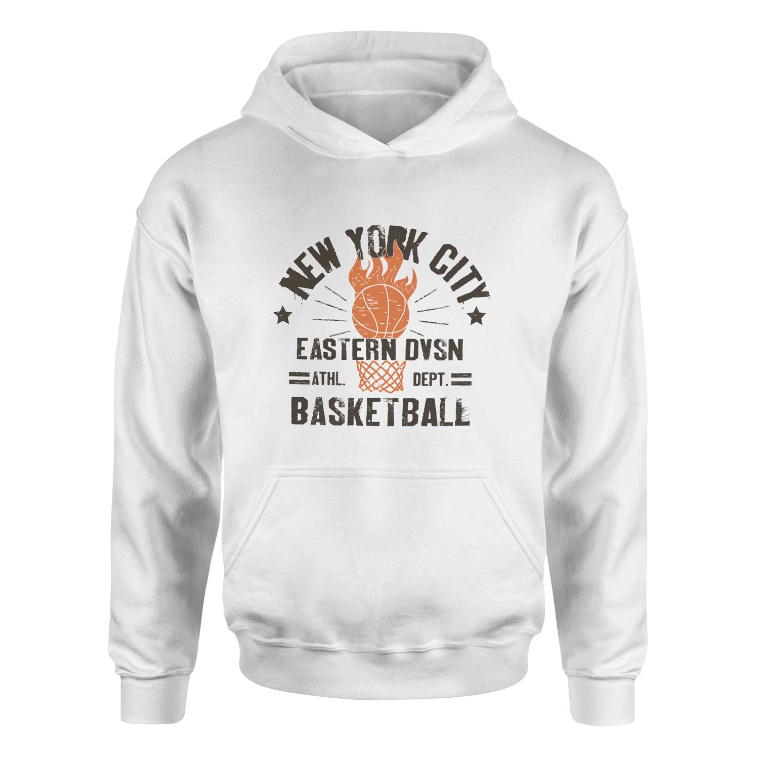 NYC Eastern DVSN Hoodie XXL - Beyaz