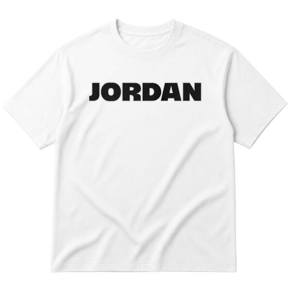 JORDAN Oversize Tişört M - Beyaz