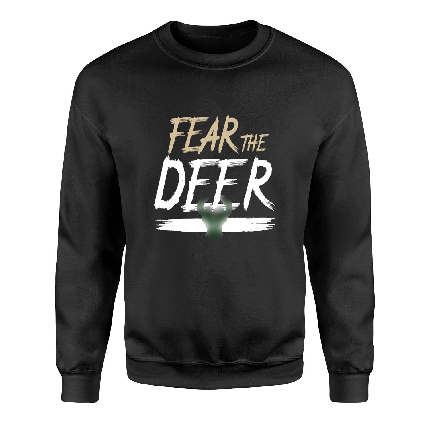 Fear the Deer Sweatshirt L - Siyah