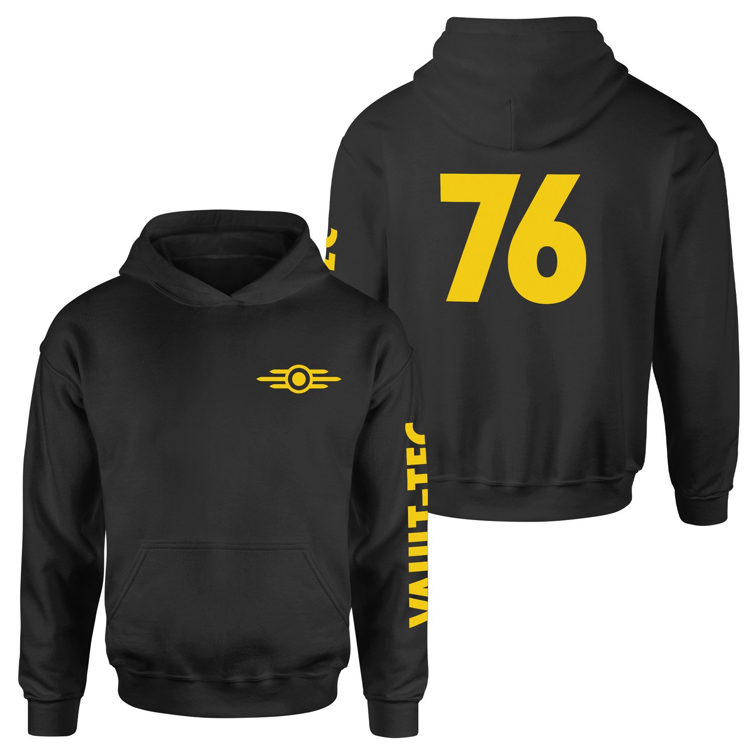 Vault 76 Dweller Hoodie XL - Siyah