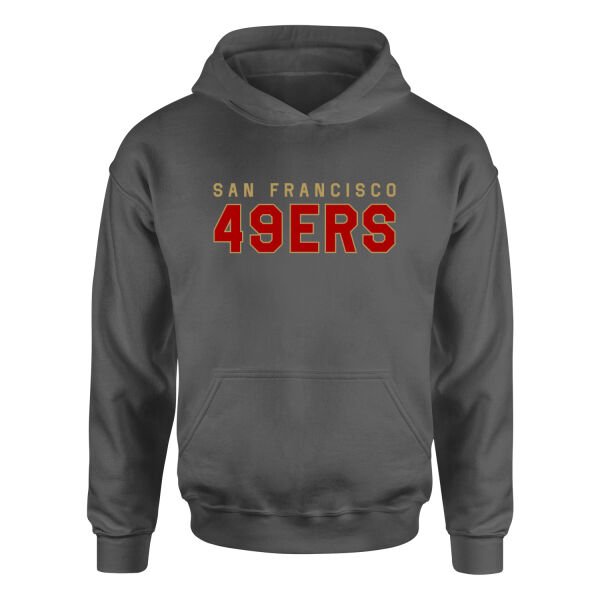 San Francisco 49ERS 25 Hoodie M - Füme