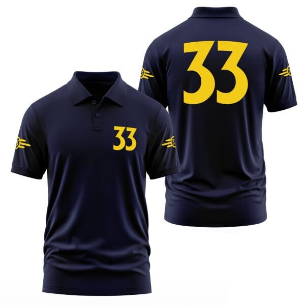 Vault 33 Dweller | Fallout Dweller Edition Polo Tişört