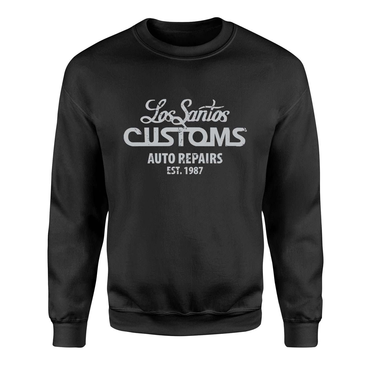 Los Santos Customs Sweatshirt L - Siyah