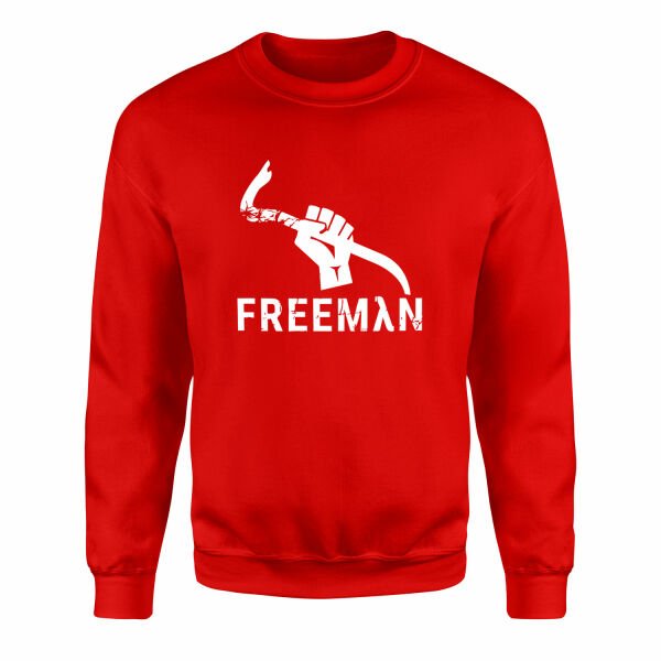 Gordon FREEMAN Crowbar Sweatshirt L - Kırmızı