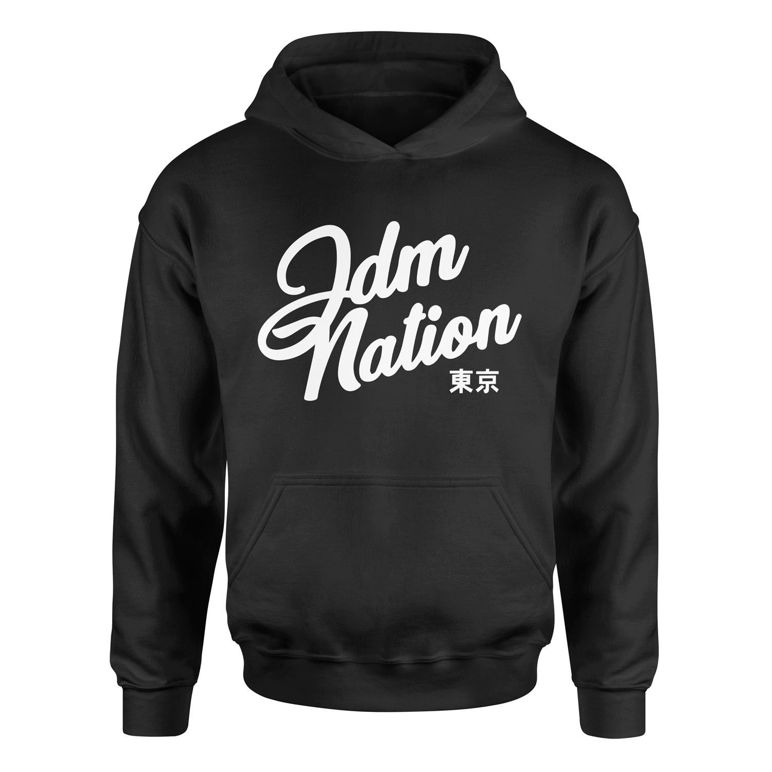 JDM Nation Hoodie M - Siyah