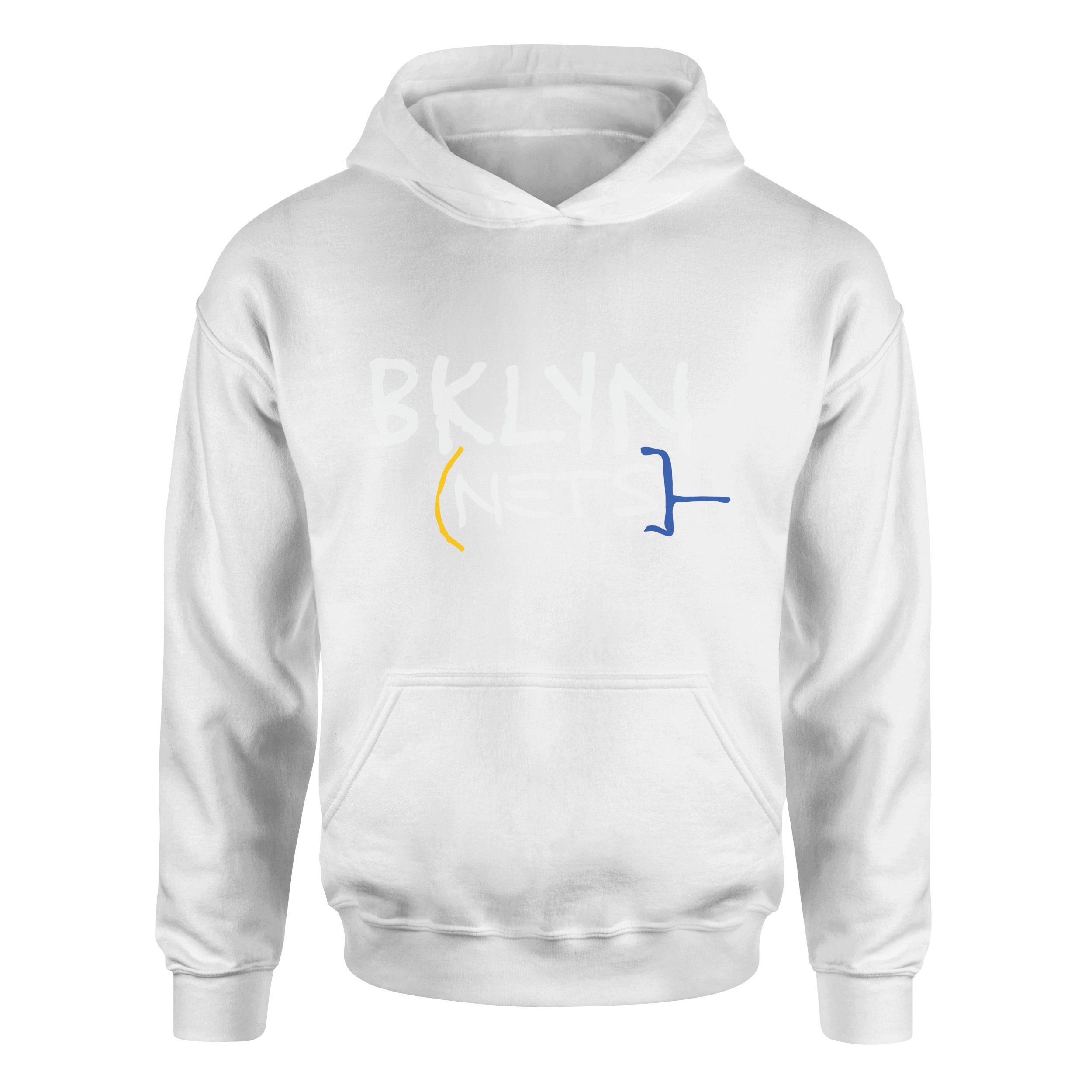 BKLYN Basquiat Hoodie XXL - Beyaz