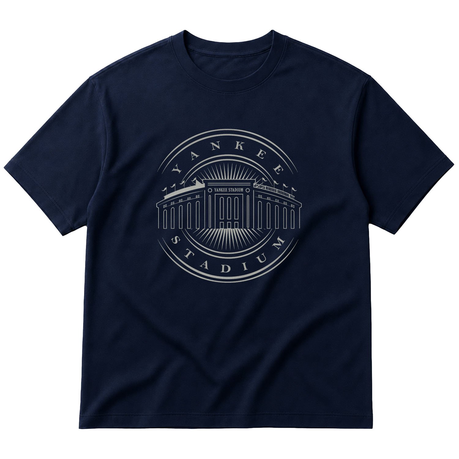 Yankee Stadium Oversize Tişört L - İndigo Mavisi