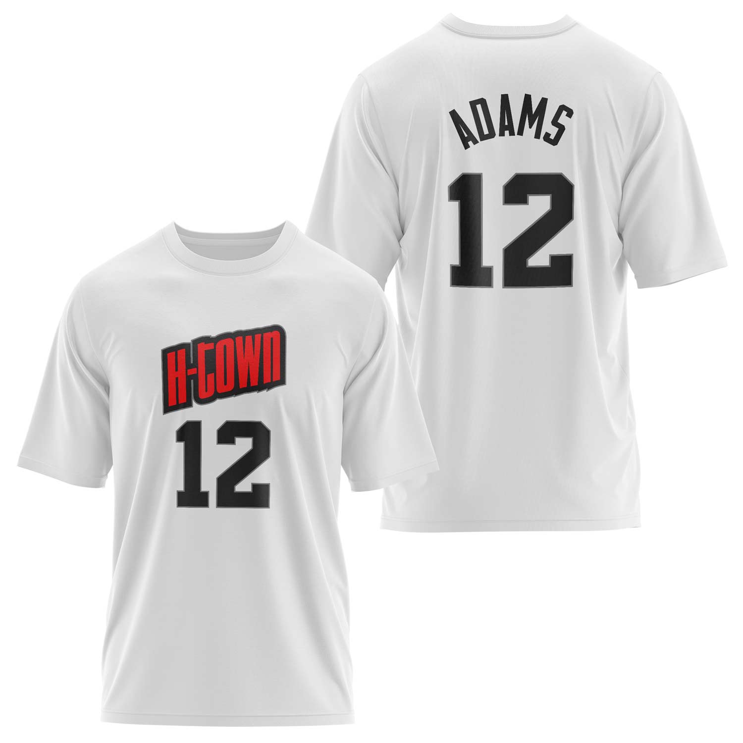 Steven Adams 12 City Edition Forma Oversize Tişört M - Beyaz