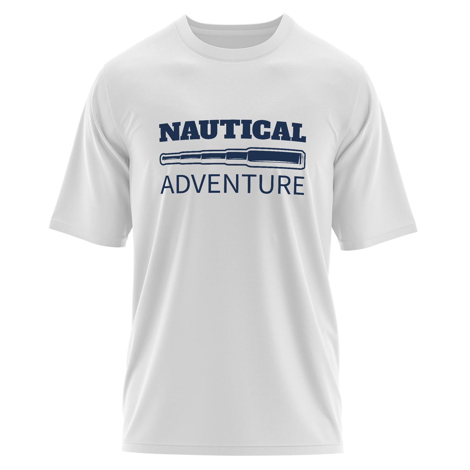Nautical Adventure Denizci Oversize Tişört L - Beyaz