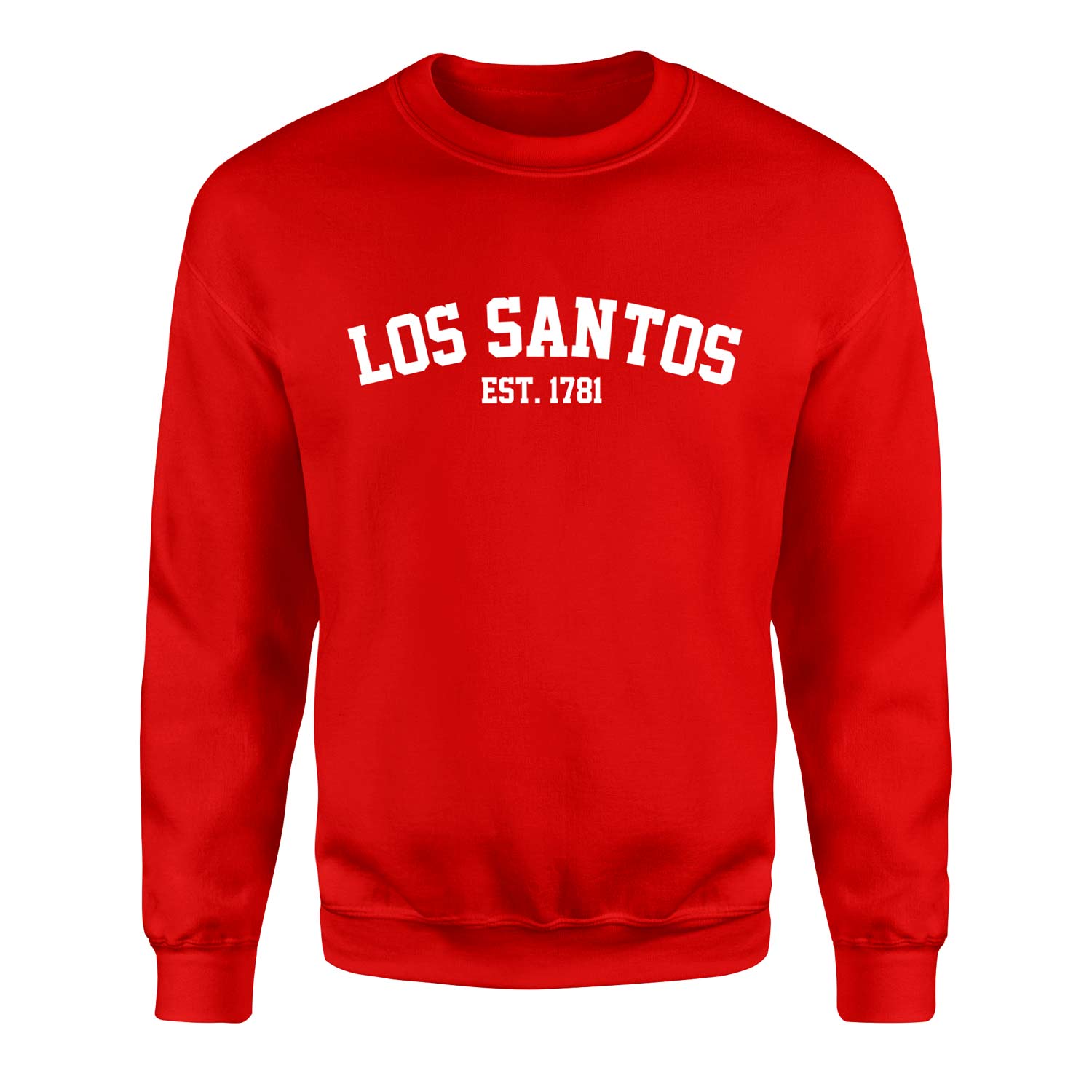 Los Santos EST 1781 Sweatshirt S - Kırmızı