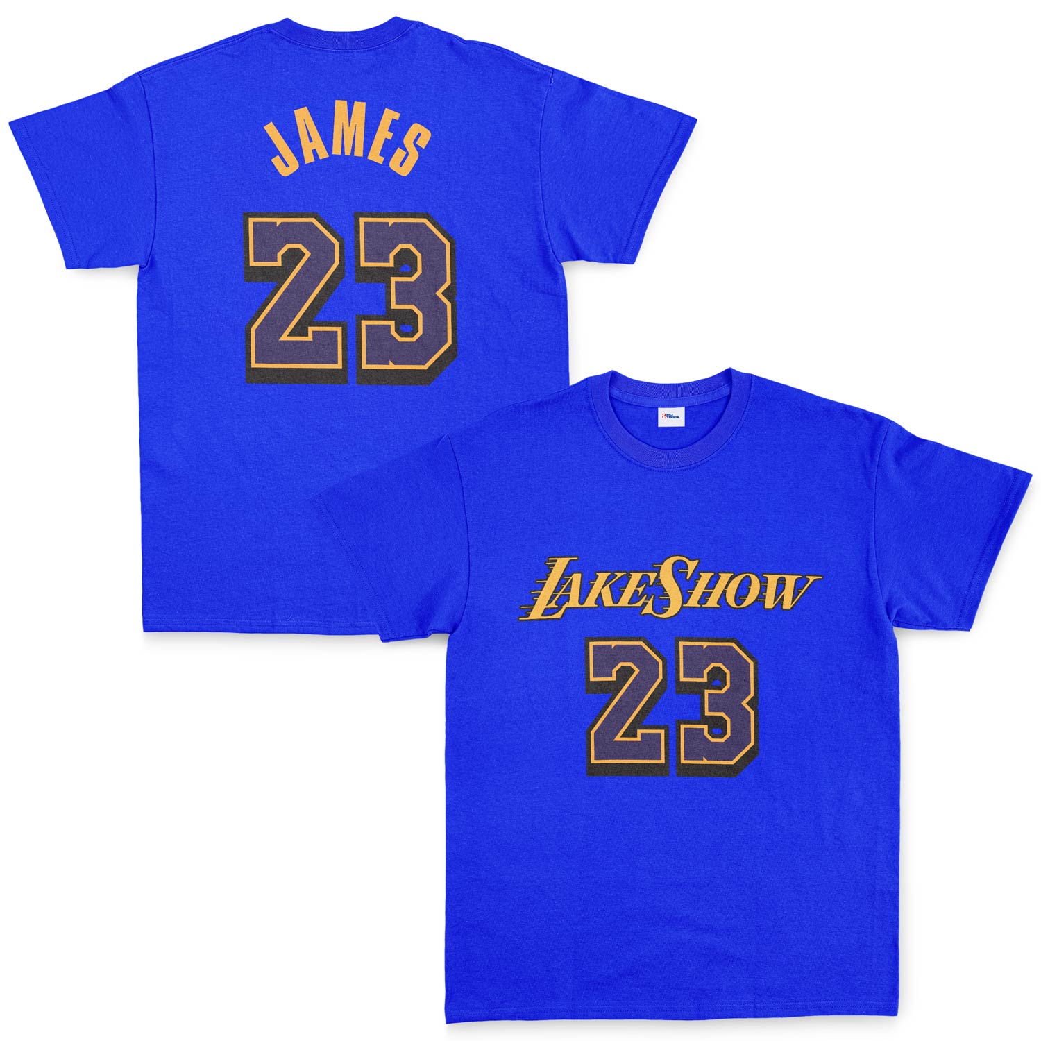 LeBron James 23 LakeShow Tişört XL - Mavi