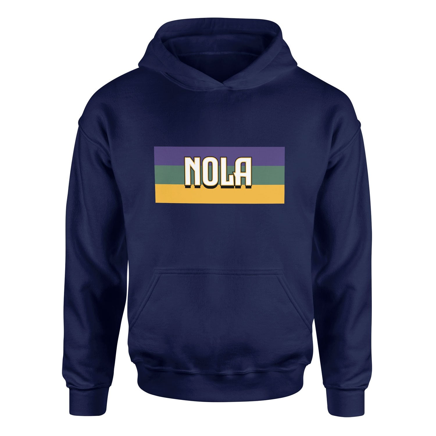 NOLA Hoodie XL - İndigo Mavisi