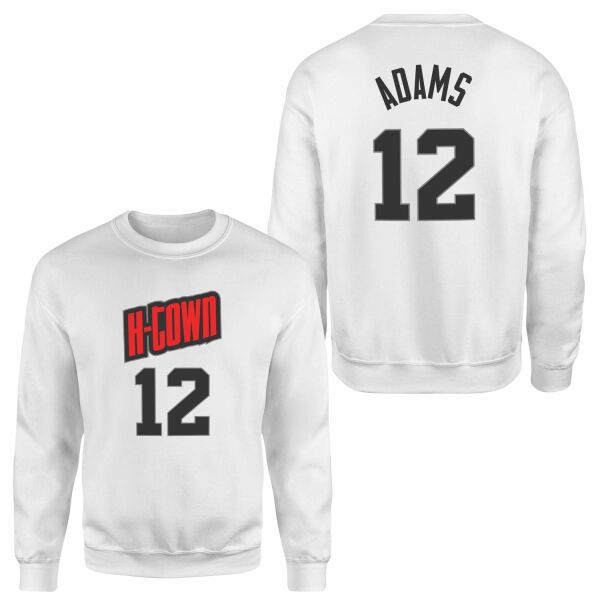Steven Adams 12 City Edition Forma Sweatshirt L - Beyaz