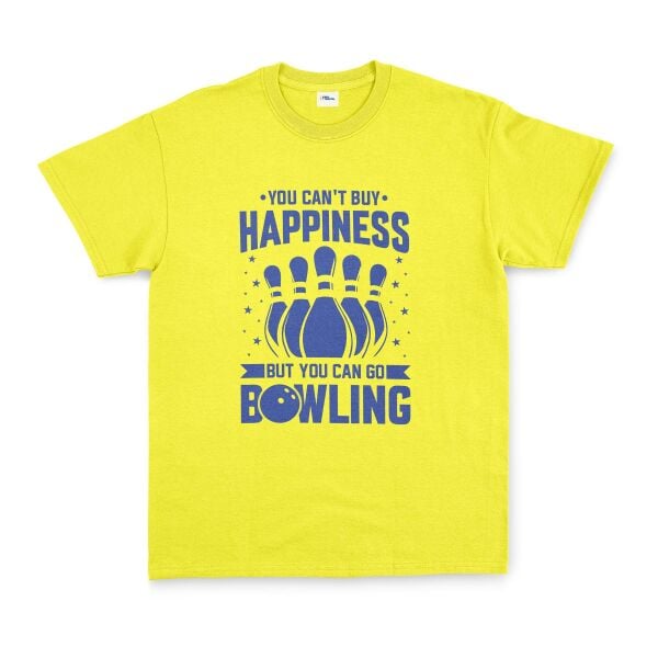Go Bowling Tişört M - Sarı