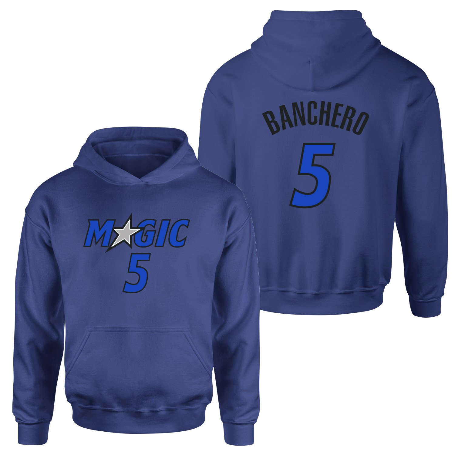 Paolo Banchero 5 Magic Forma Hoodie XL - İndigo Mavisi