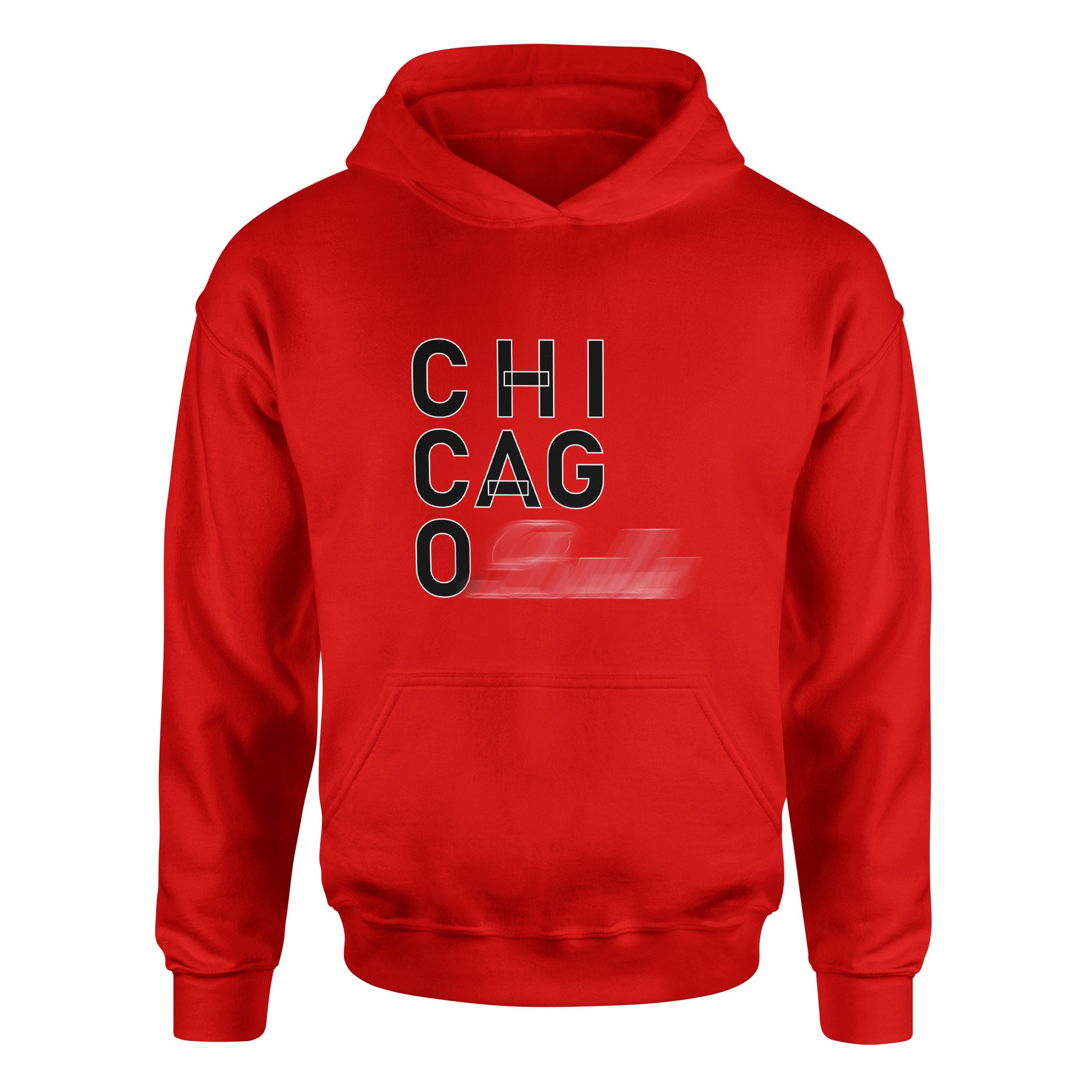 Chicago Hoodie M - Kırmızı