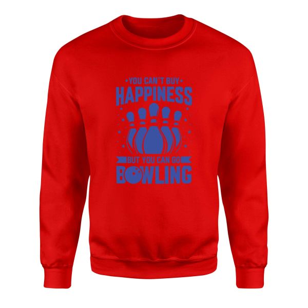 Go Bowling Sweatshirt L - Kırmızı