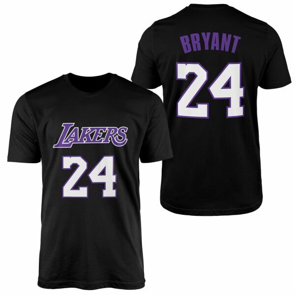 Kobe Bryant 24 Lakers Forma Tişört L - Kırmızı | Los Angeles Ürünleri