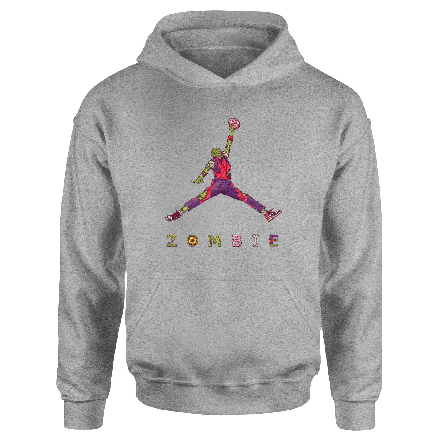 Air Jordan Zombie Hoodie XL - Gri