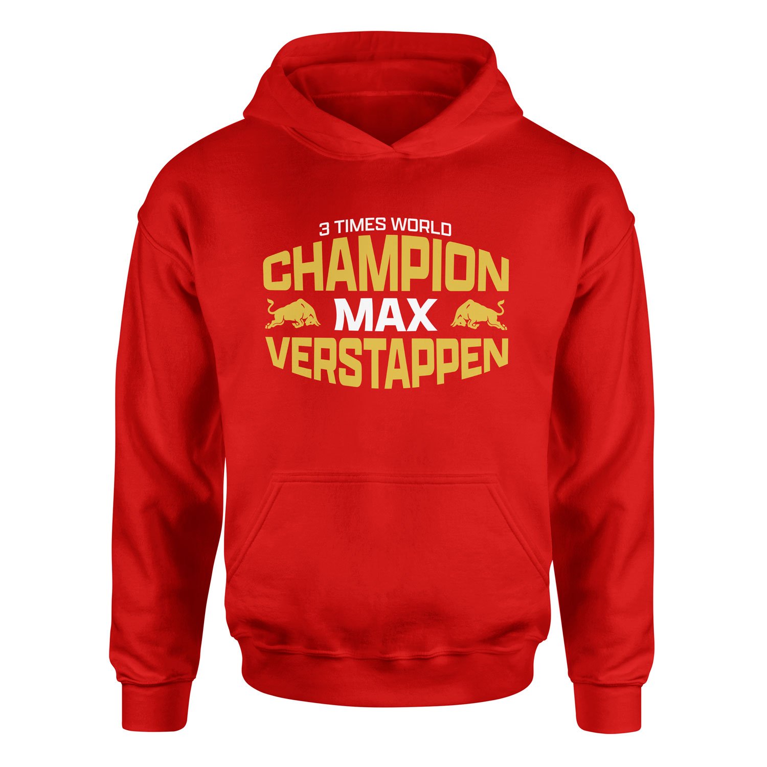 Max Verstappen 3 Times World Champion Hoodie