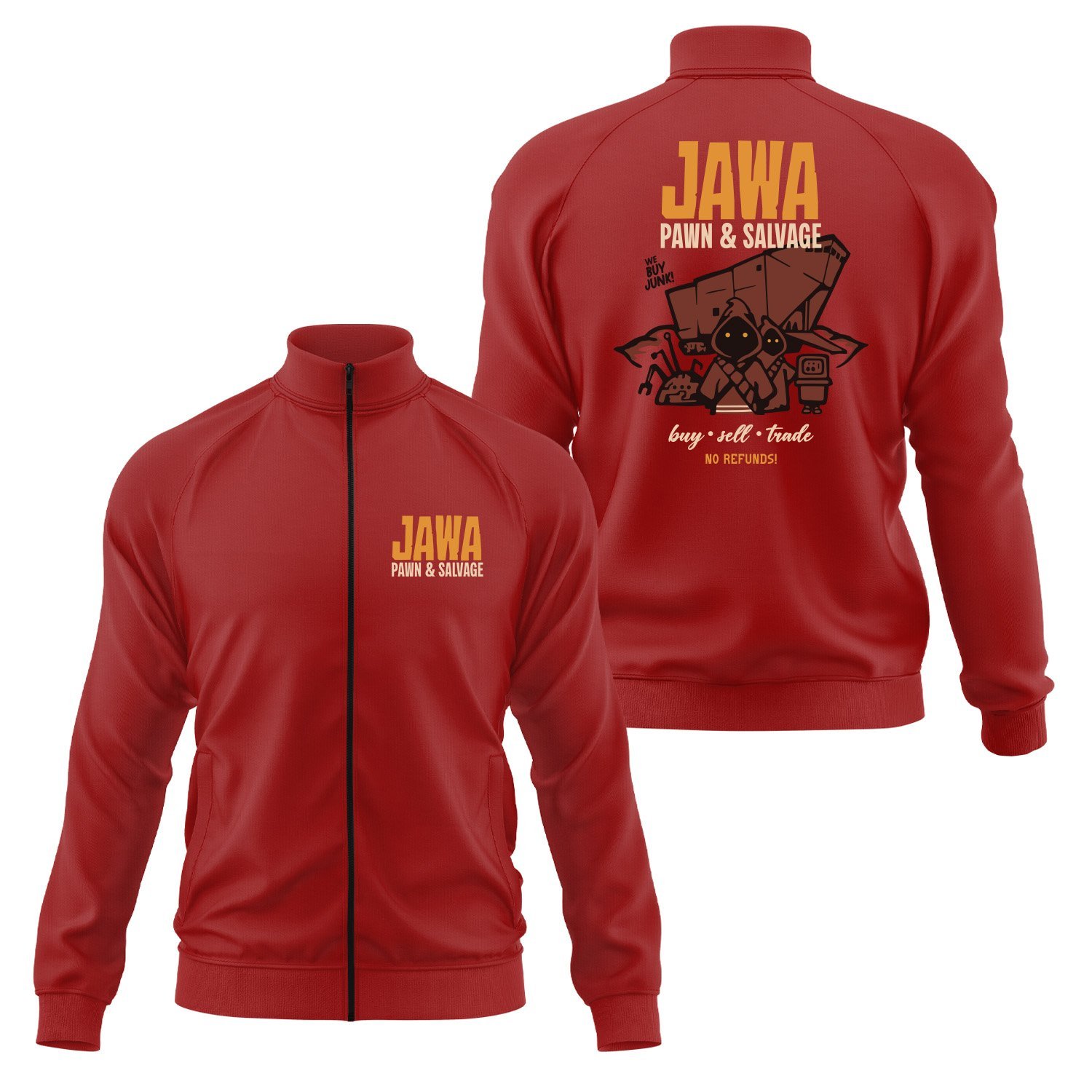 JAWA Pawn & Salvage | We Buy Junk! Fermuarlı Sweatshirt
