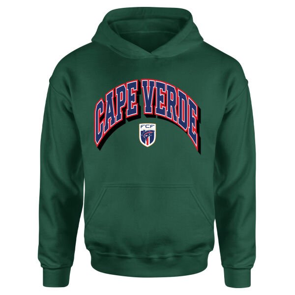Cape Verde 2026 Varsity Hoodie L - Nefti Yeşili