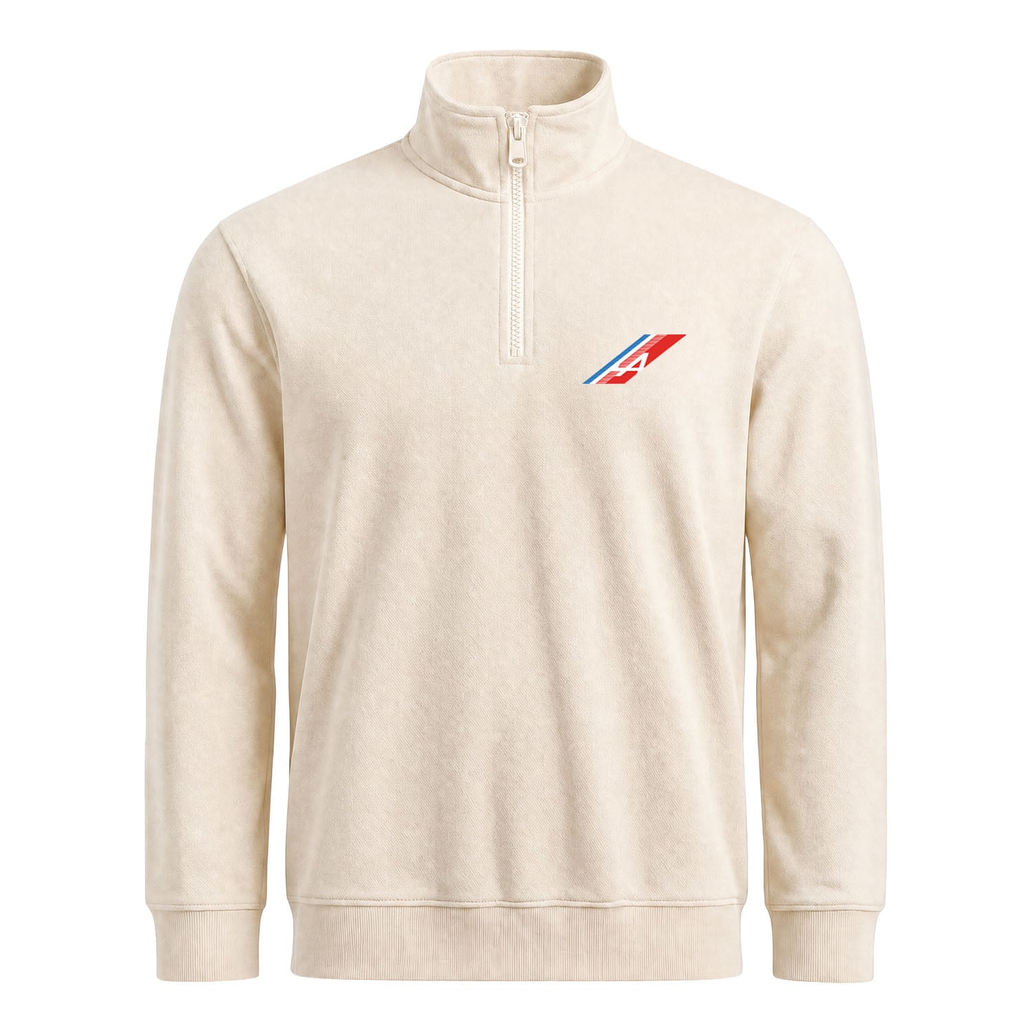 Alpine Ascent Yarım Fermuarlı Sweatshirt