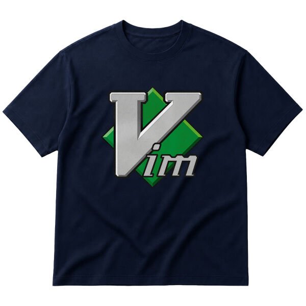 Vim Oversize Tişört L - İndigo Mavisi