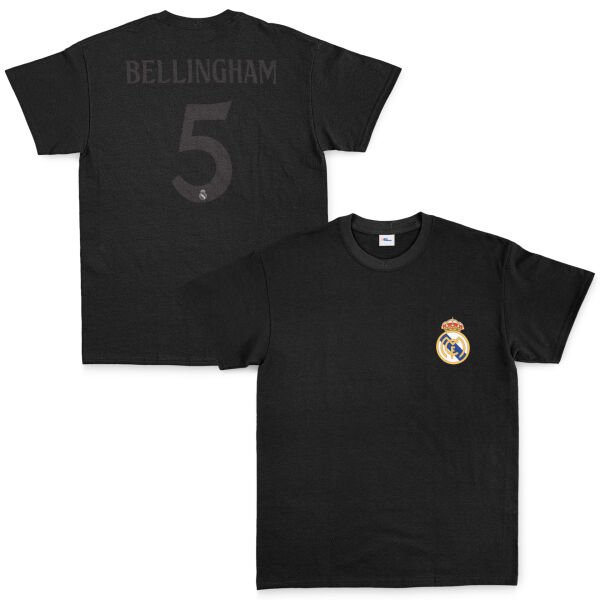 Jude Bellingham Real Madrid Forma Tişört XL - Siyah