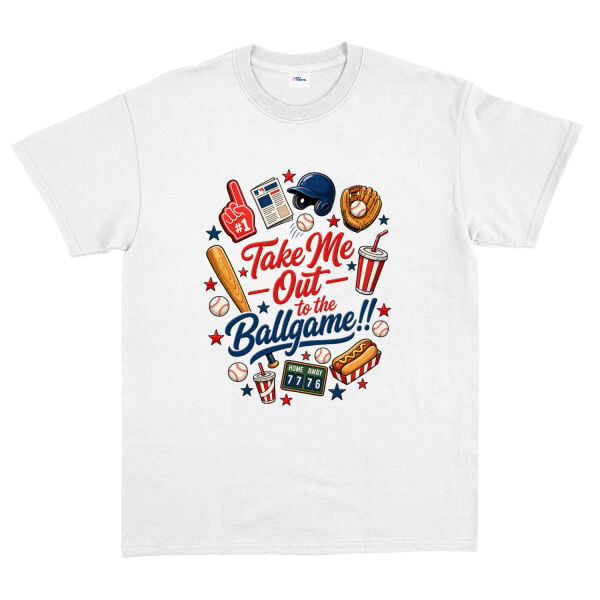 Take Me Out To The Ballgame Tişört