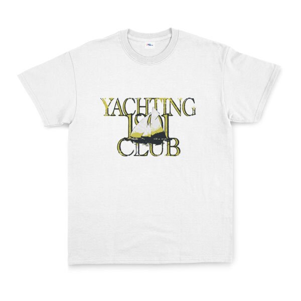 Yachting 1891 Club Tişört L - Beyaz