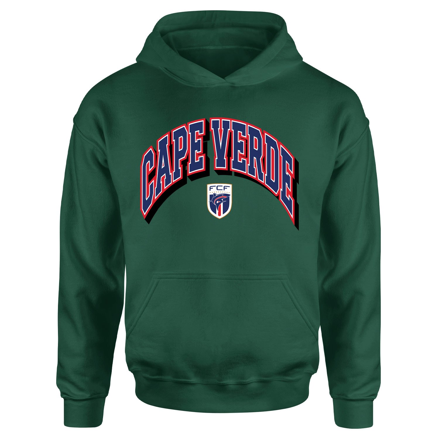 Cape Verde 2026 Varsity Hoodie XL - Nefti Yeşili