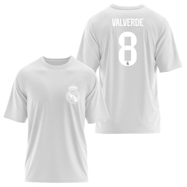 Federico Valverde RM BL Forma Oversize Tişört