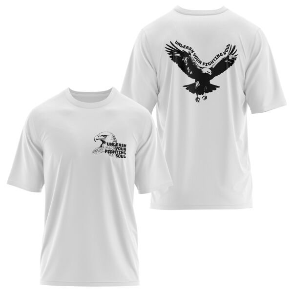 Unleash Your Fighting Soul | Eagle Oversize Tişört