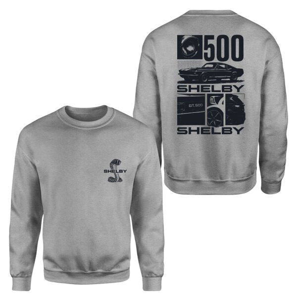 Shelby GT 500 Sweatshirt XL - Gri