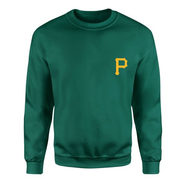 Pittsburgh Pirates Sweatshirt S - Nefti Yeşili