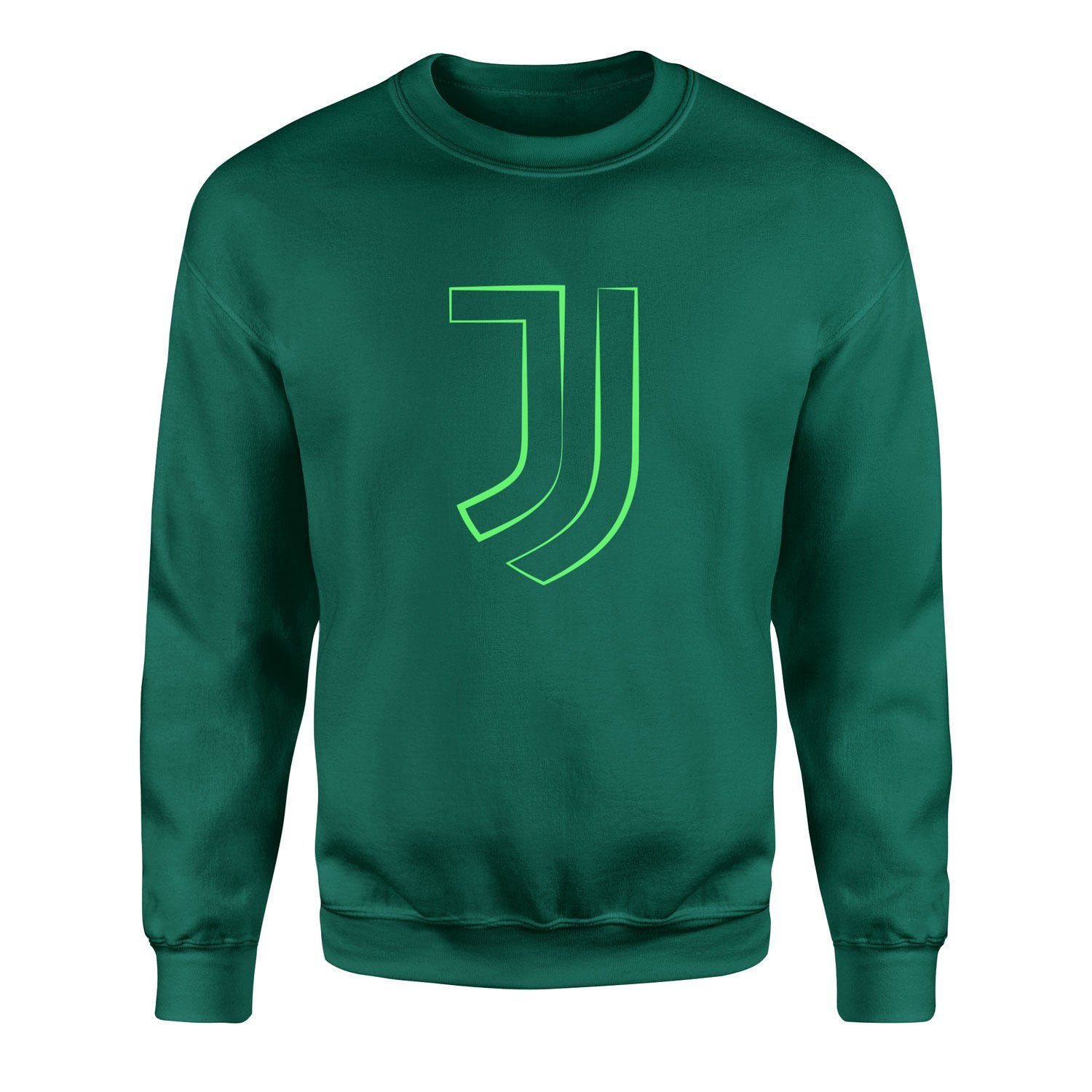 Juventus Green Strokes Sweatshirt L - Nefti Yeşili