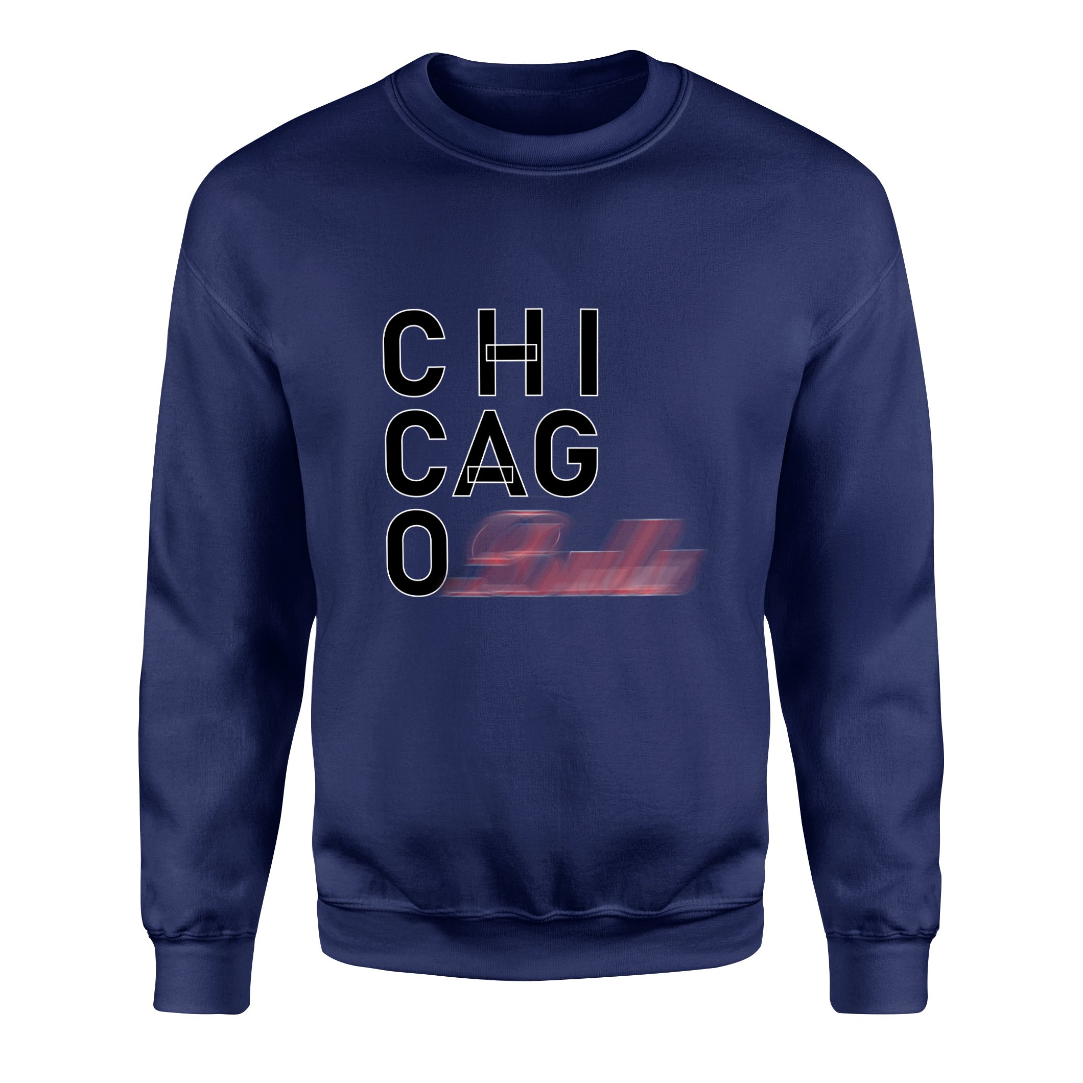 Chicago Sweatshirt XXL - İndigo Mavisi