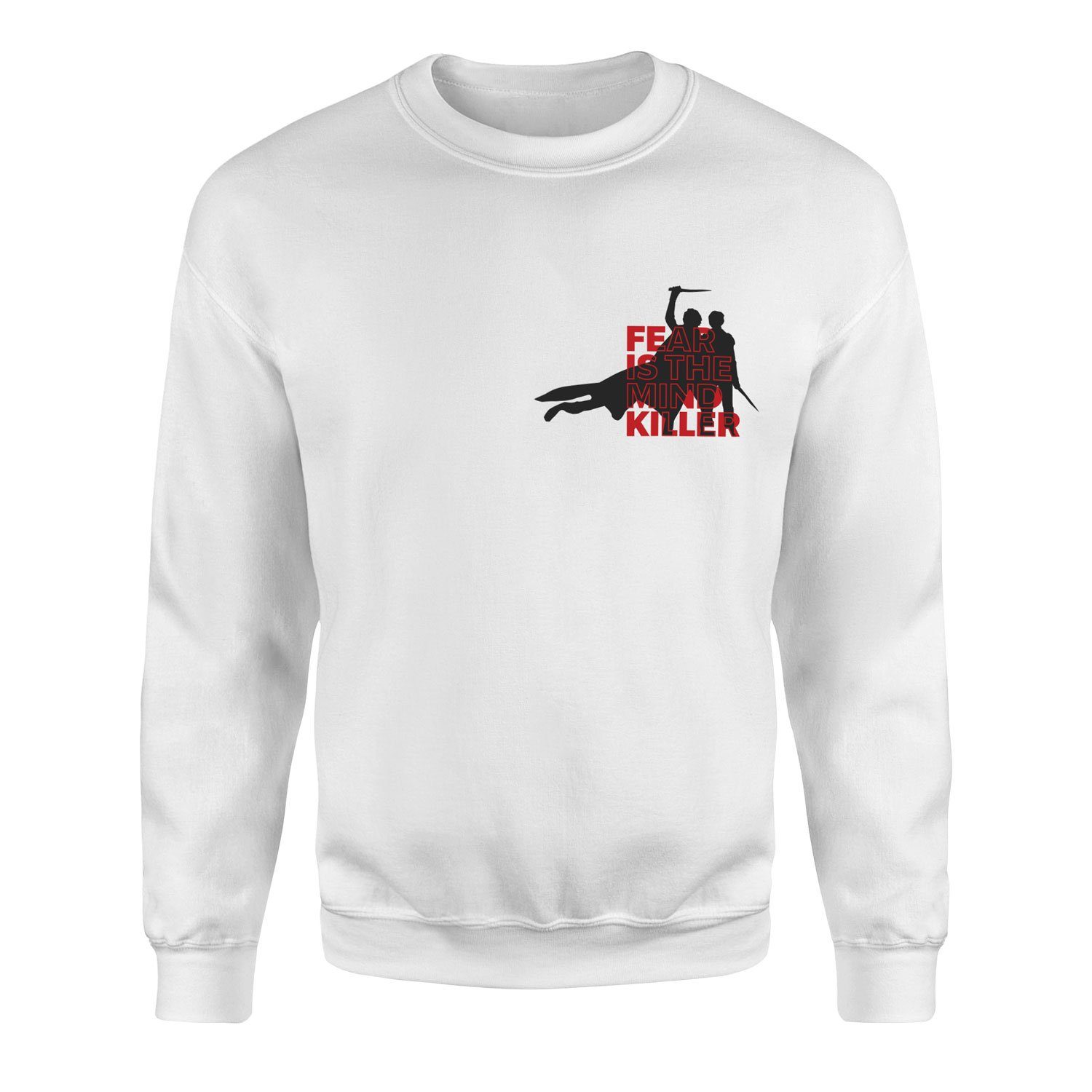 Fear Is The Mind Killer | Dune Sweatshirt XL - Beyaz